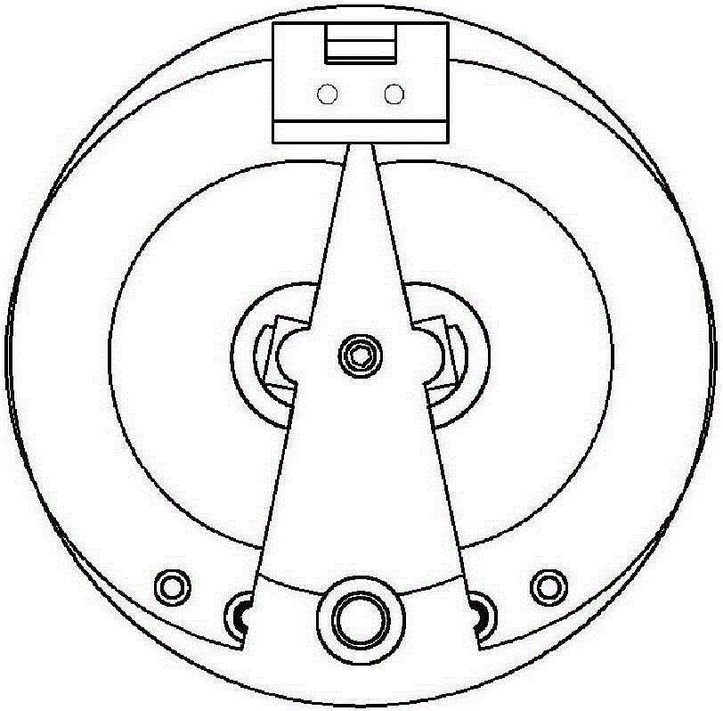 A push-type lid switch locking device