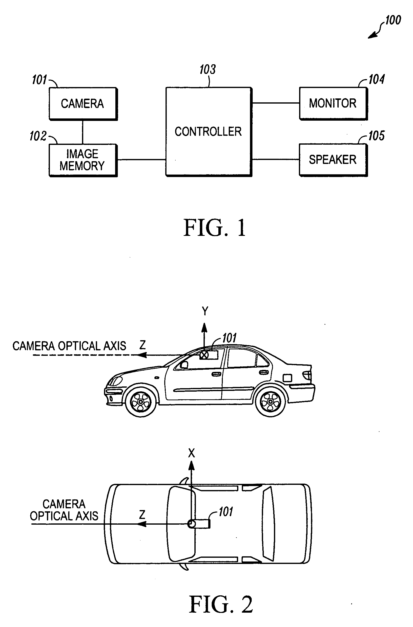 Vehicle mounted image processor and method of use