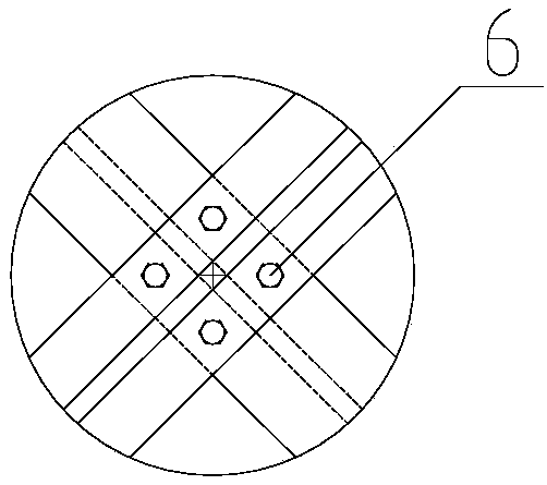 Separate steel grid shear wall based on T-shaped steel members