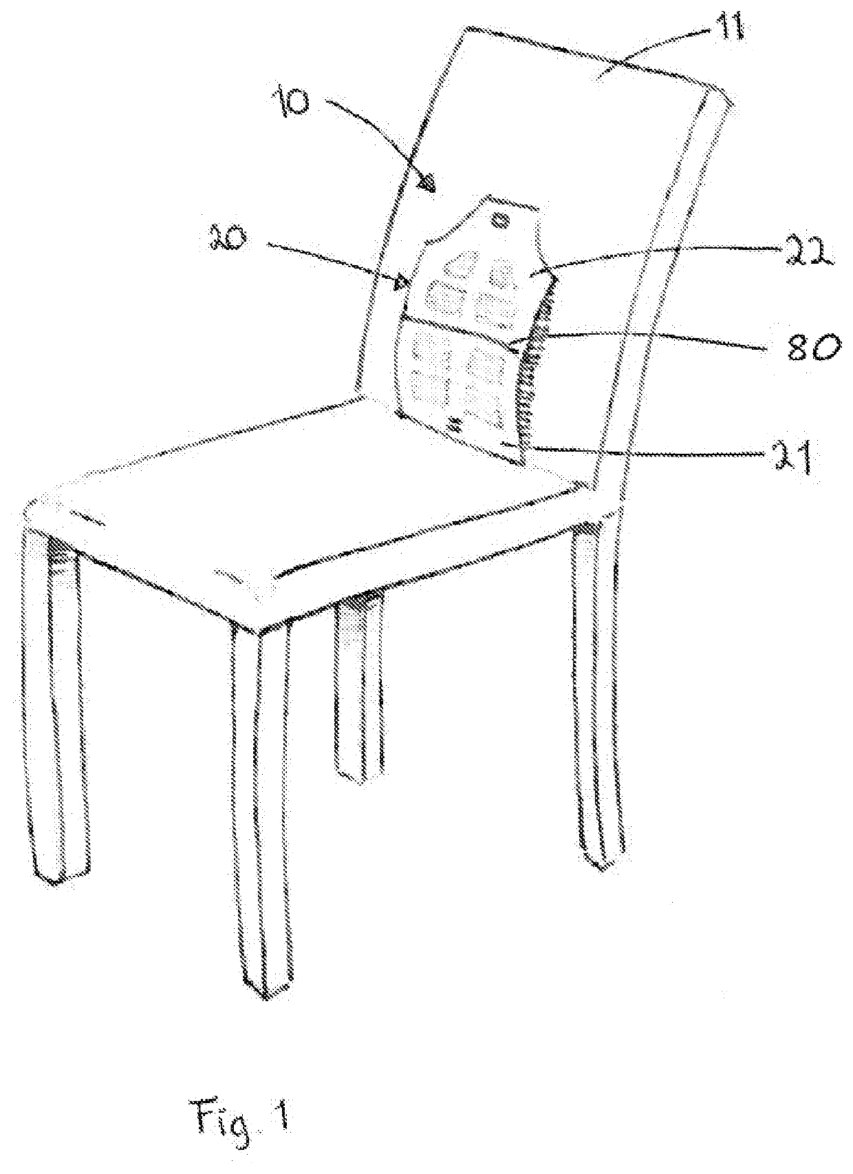Back rest to be used with seat or chair