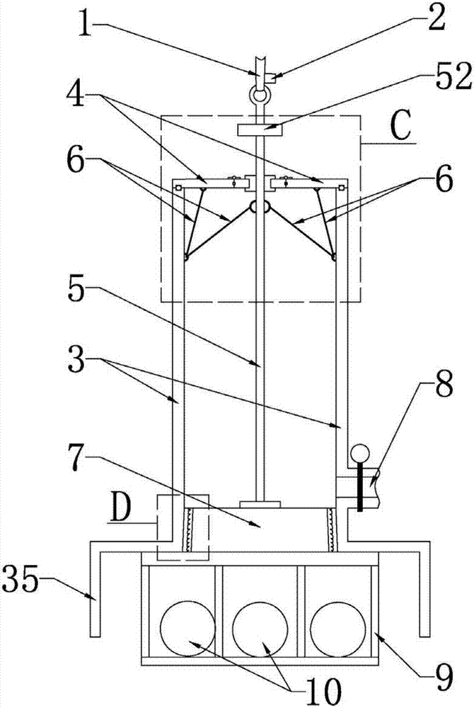 Sliding water sample collector and collection method