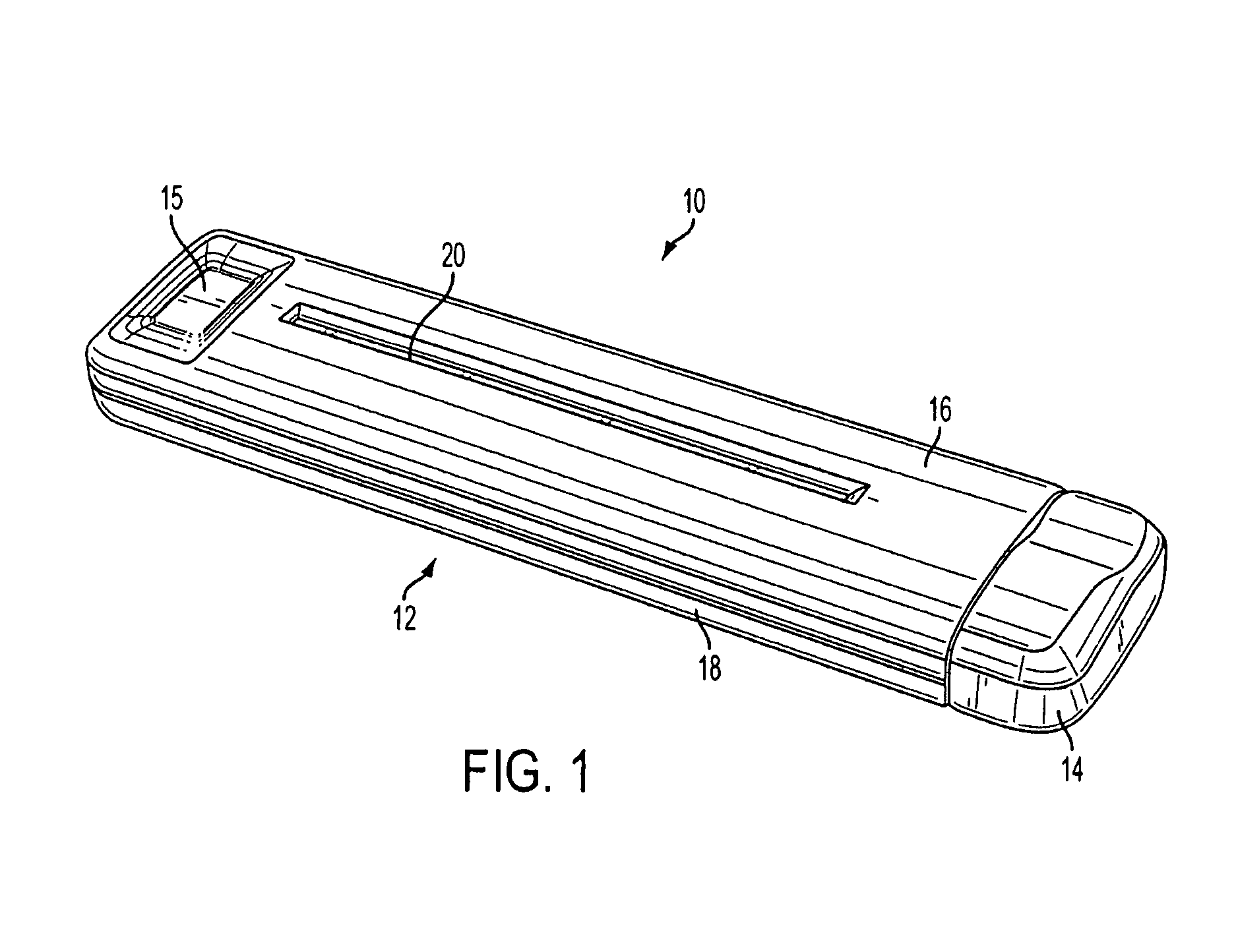 Hand-held shredding device for paper or the like