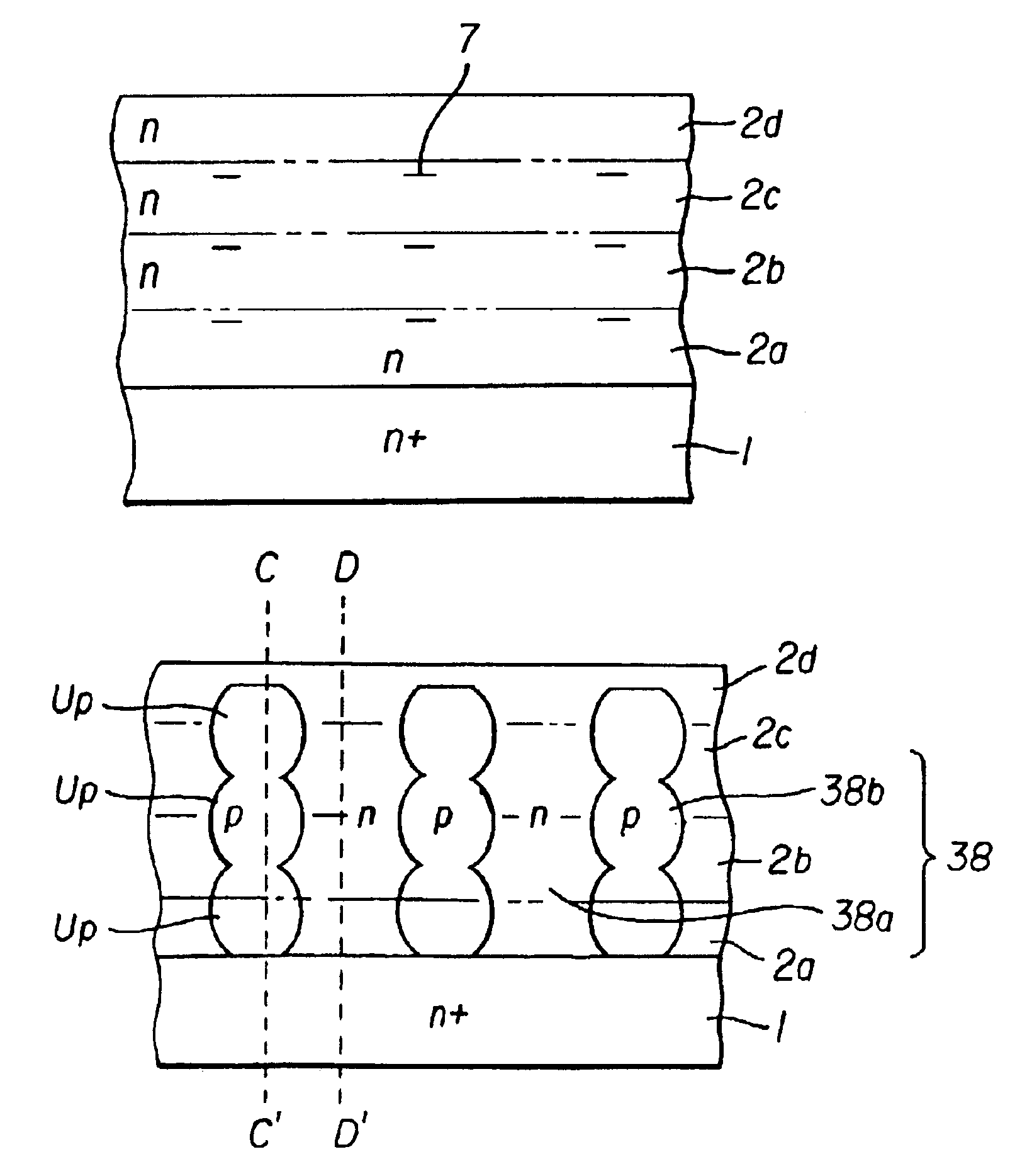 Method of manufacturing a semiconductor device with a vertical drain drift layer of the alternating-conductivity-type