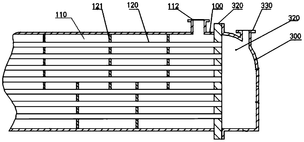 Novel heat exchanger capable of automatically adjusting heat exchange area and flow adjusting method