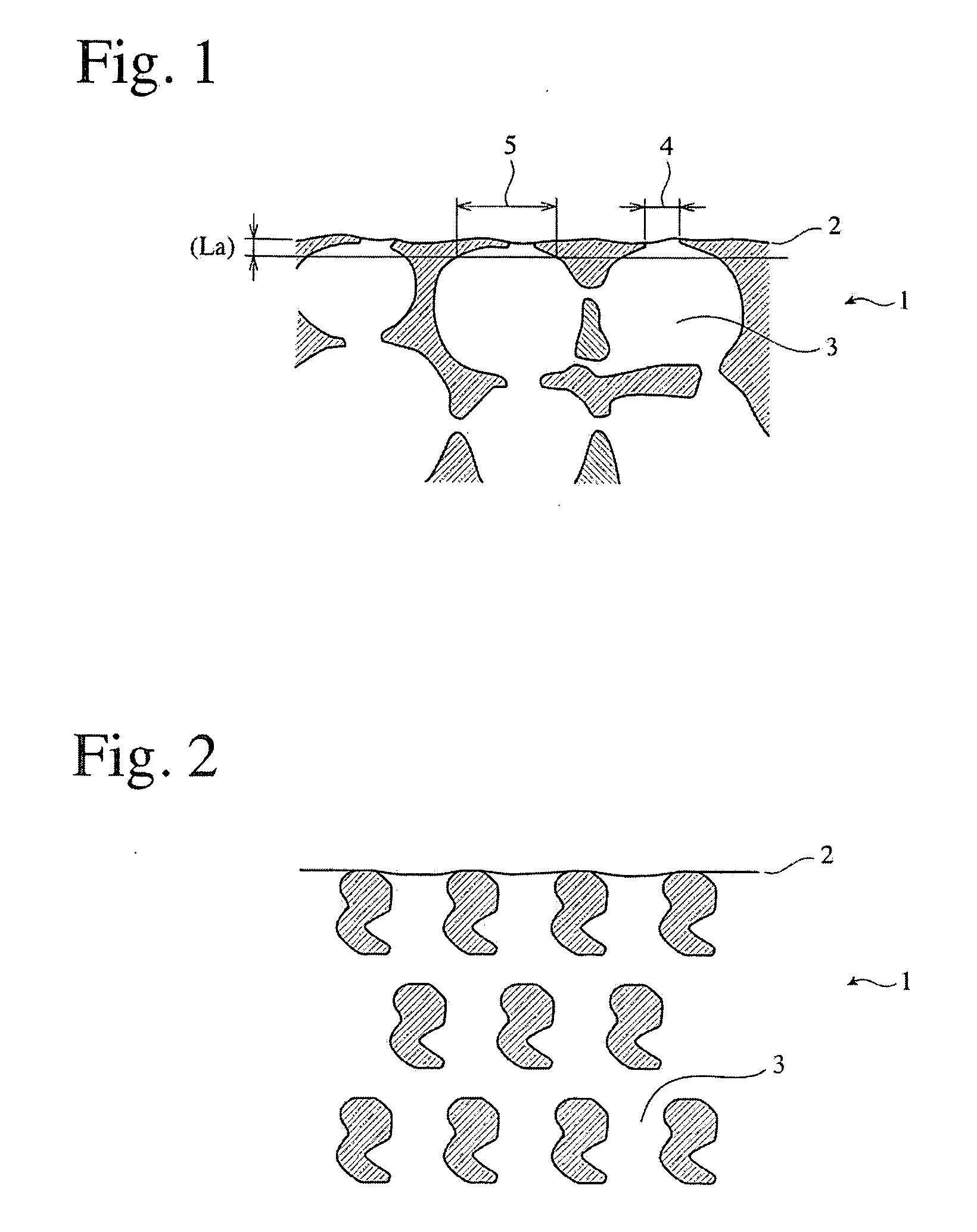 Ceramic honeycomb structure and moldable material usable for its extrusion molding