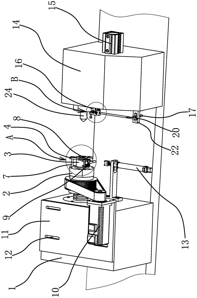 Clamping device of machine tool