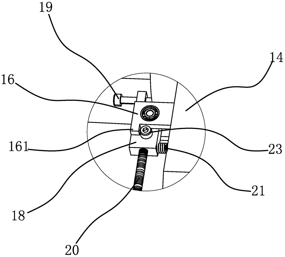 Clamping device of machine tool