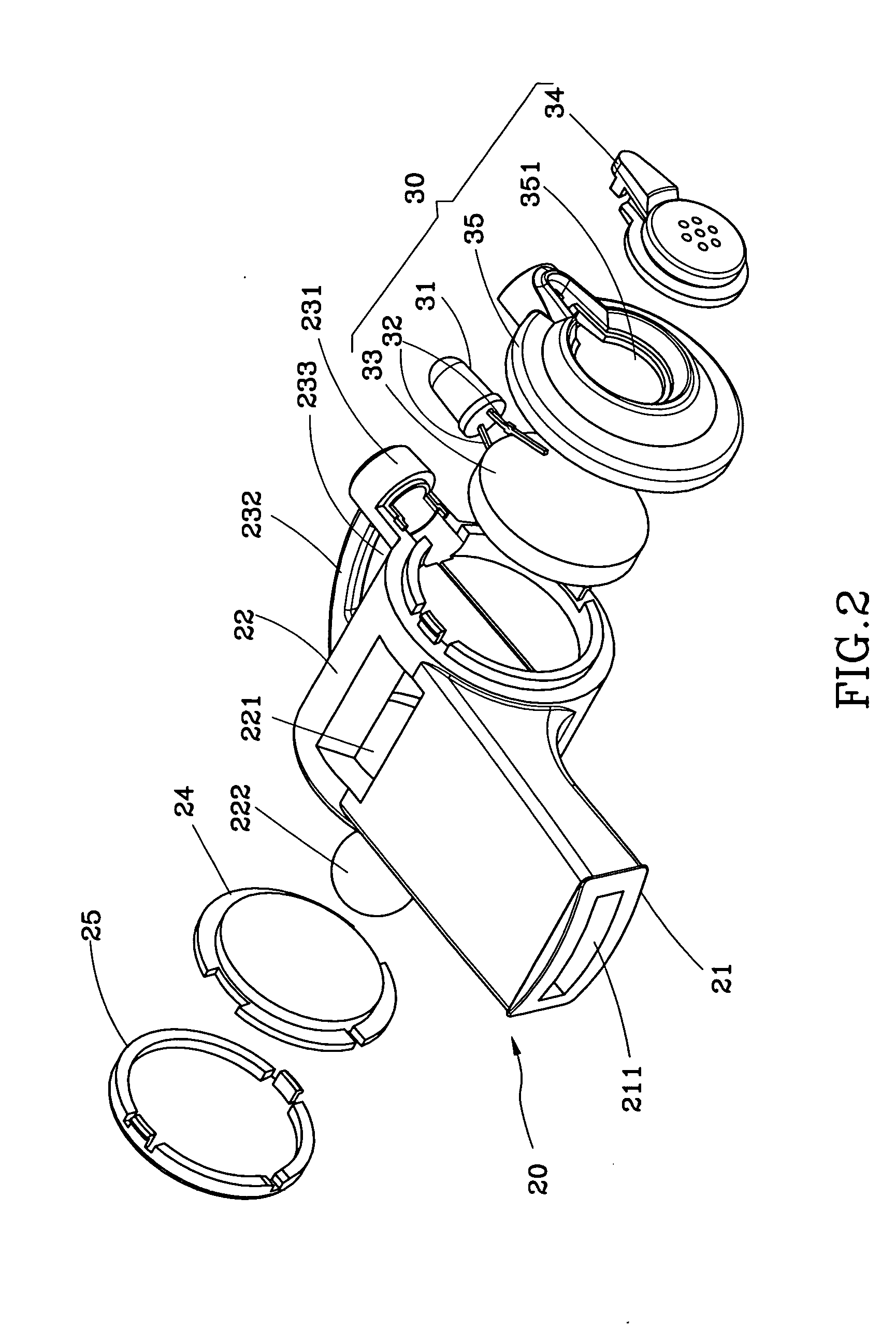 Whistle with light emitting device