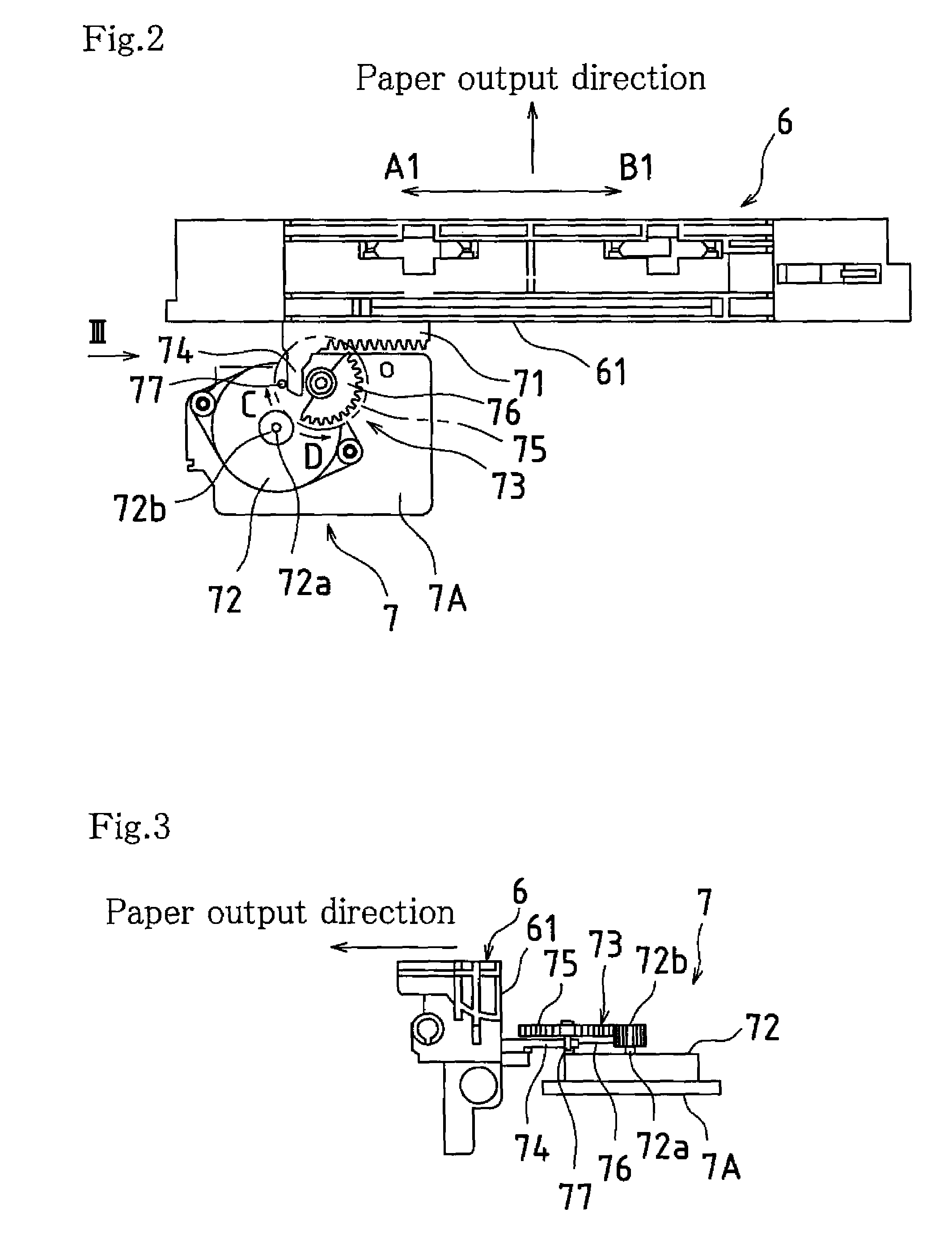 Position control device for moving member