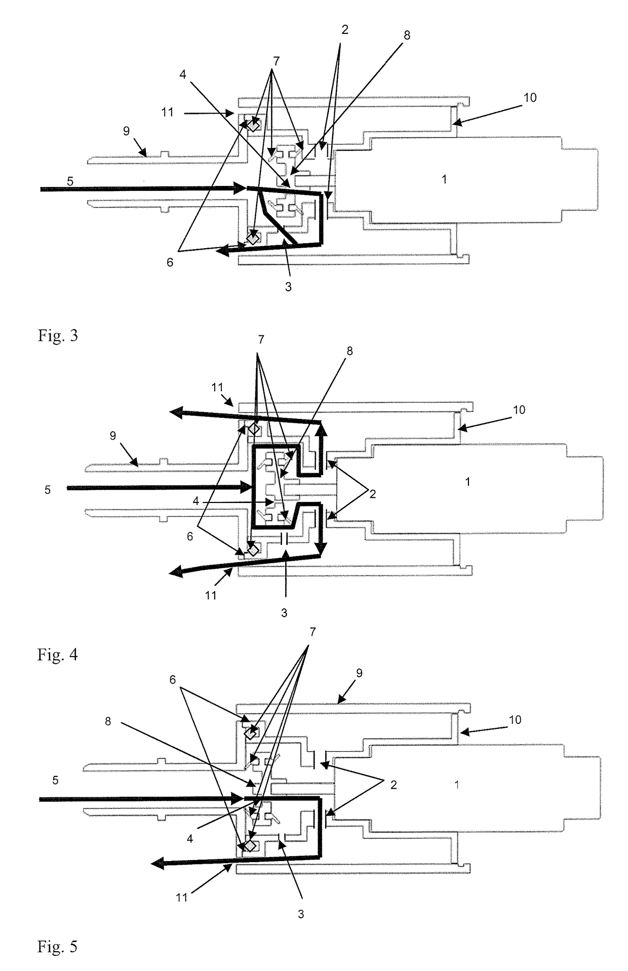 Leak detection method and associated valve and fuel system