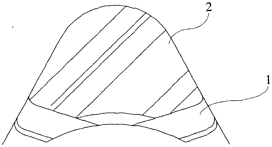 Fastening structure and fastening method of transparent parts of fighter cockpit