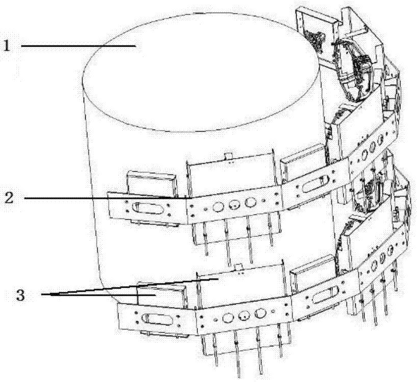 Artificial dielectric cylindrical lens-based multi-beam antenna of covering high building