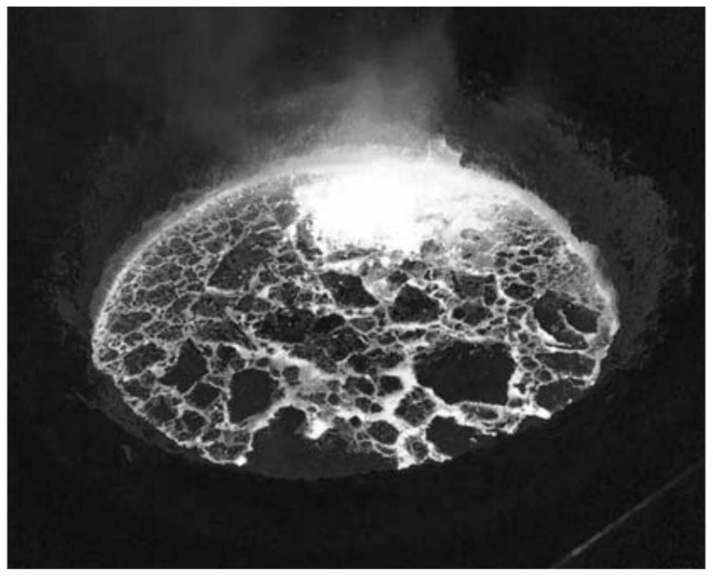 Converter tapping metallurgy process for reducing large-size inclusions in bearing steel