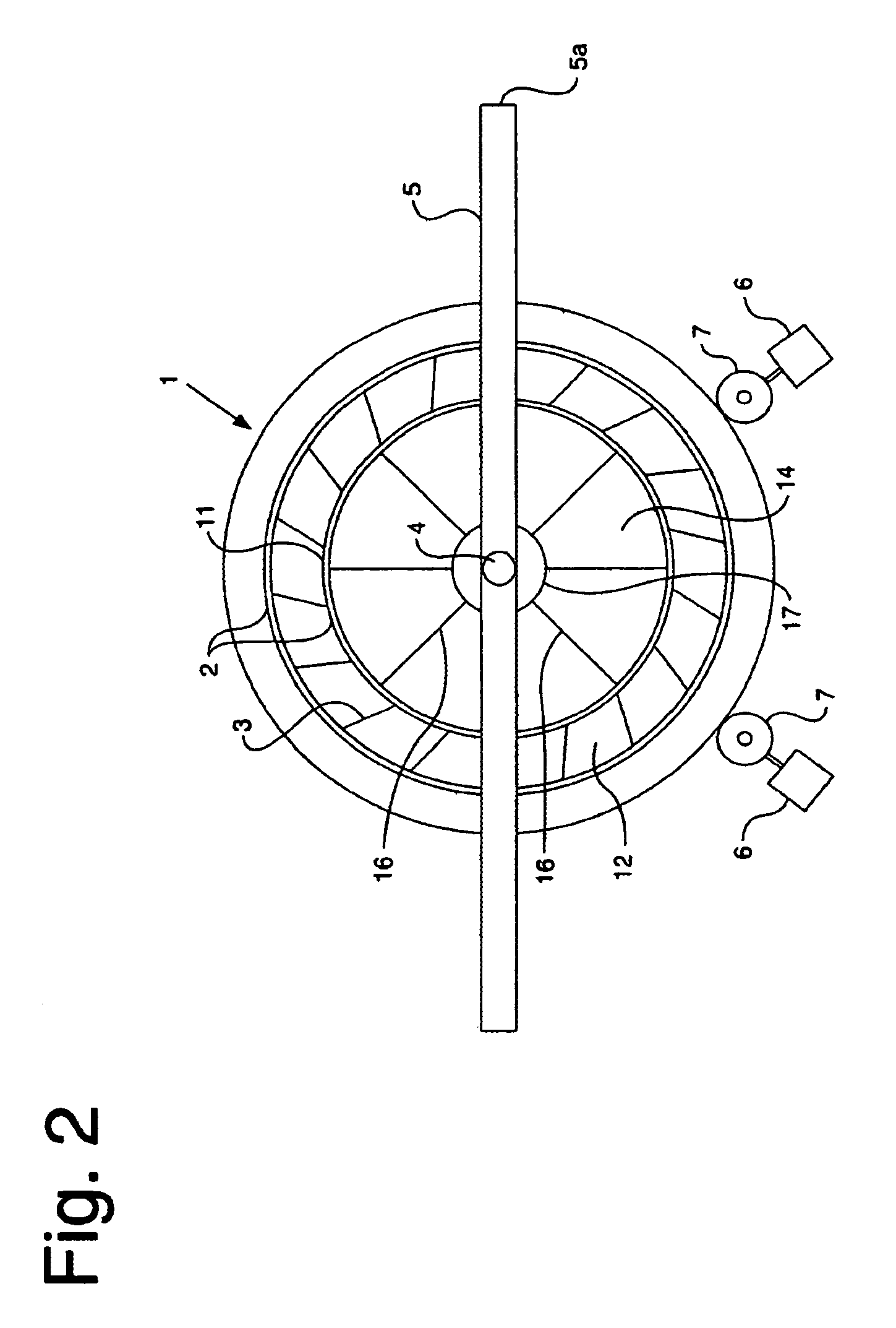 Reduced friction wind turbine apparatus and method
