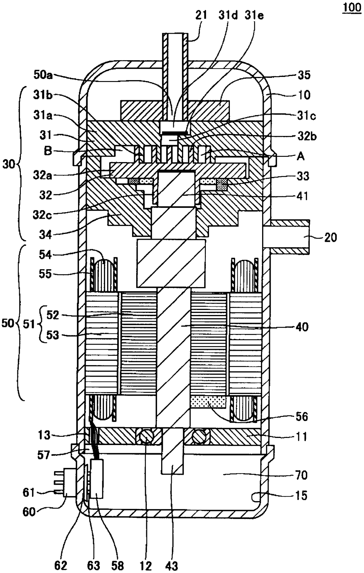 Compressor and heat cycle system