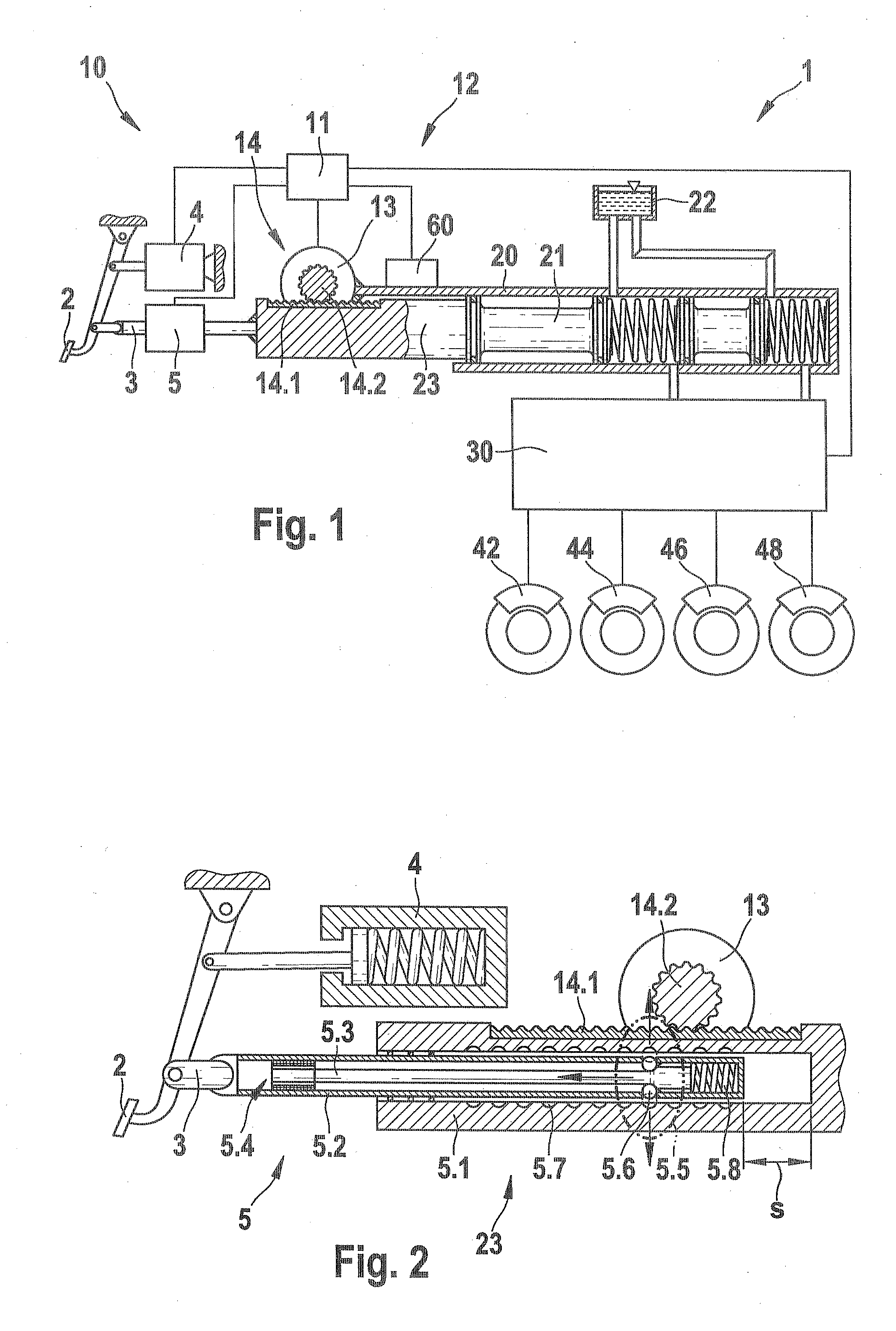Brake system for a vehicle