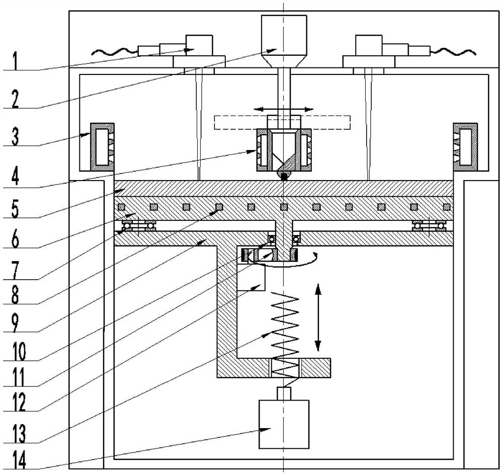 A selective laser melting additive manufacturing equipment