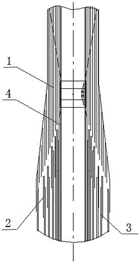 A new valve-side outlet structure for converter transformers