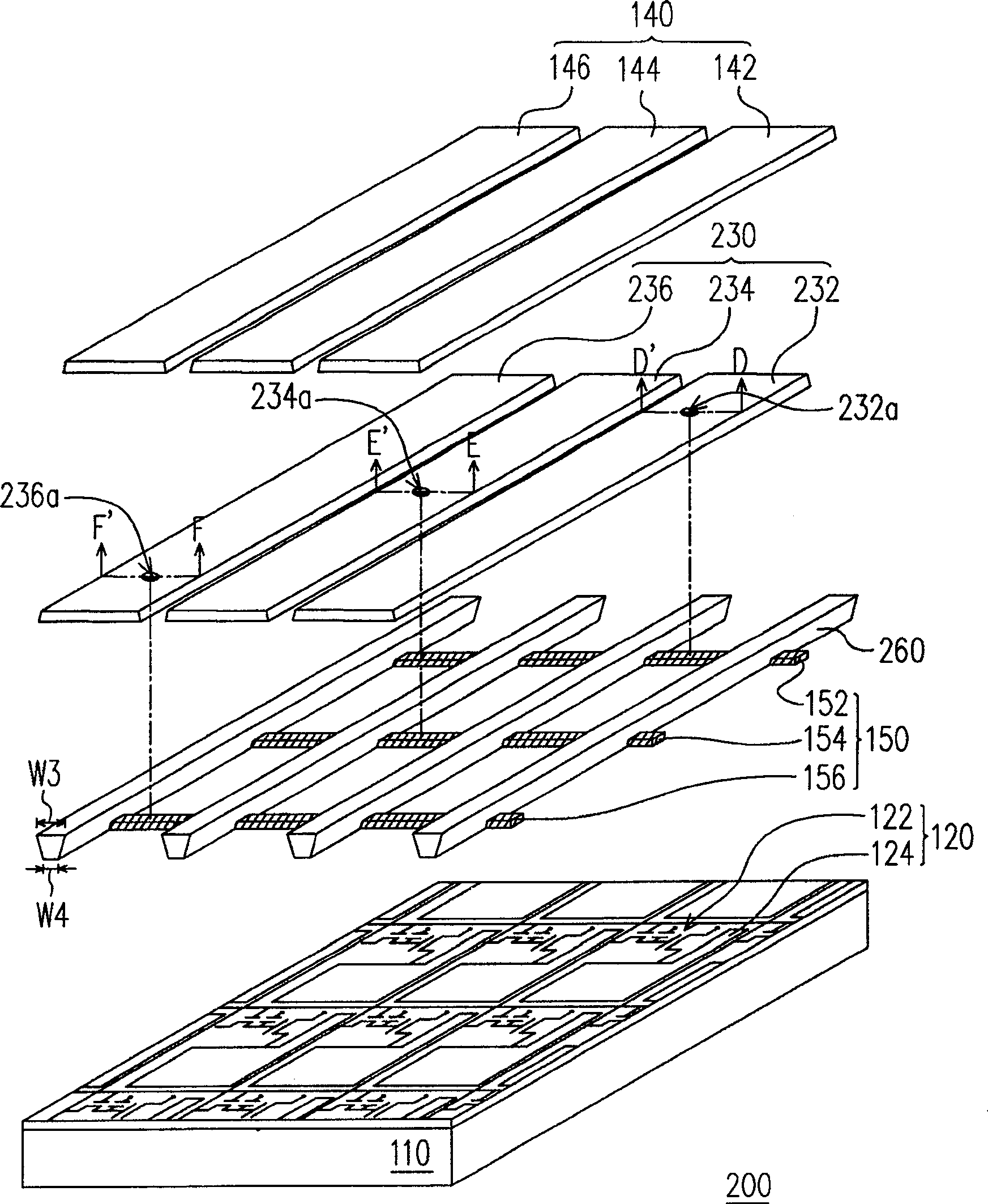 Active organic electroluminescent display panel and production thereof