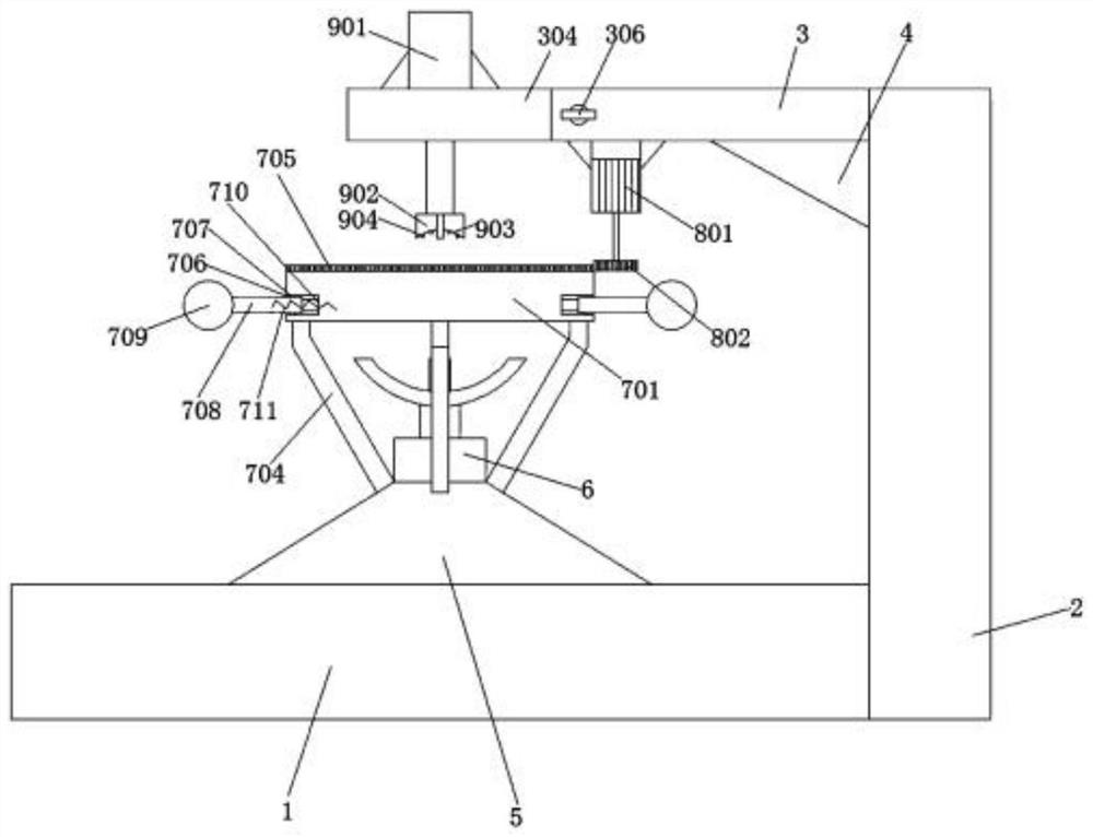 Mature coconut peeling equipment and use method