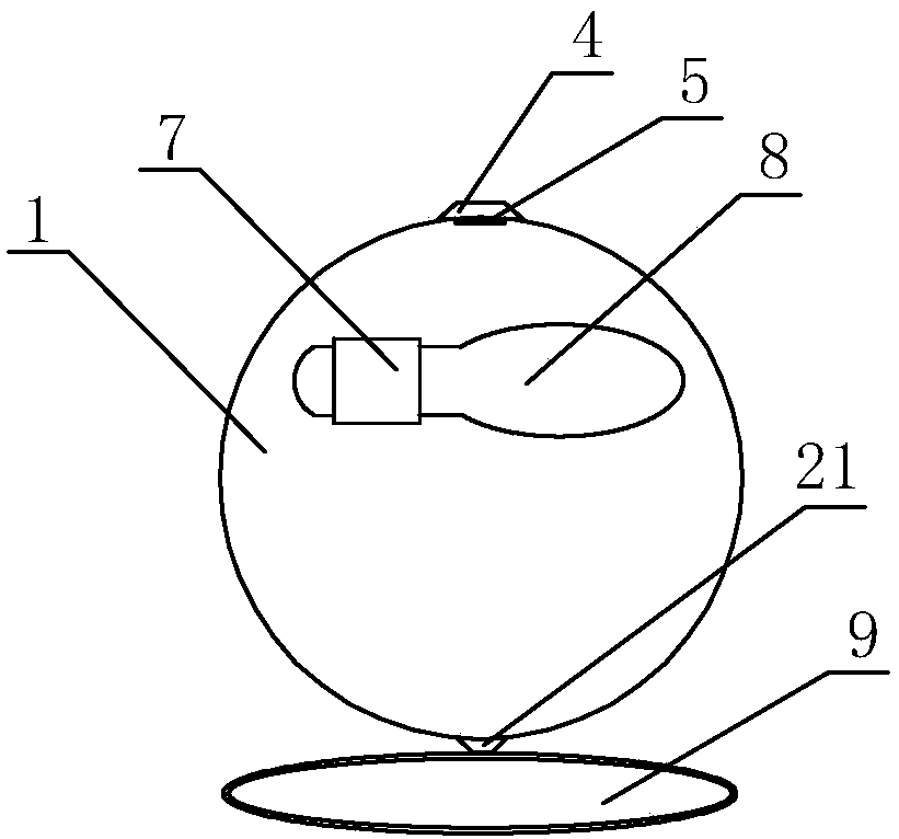 Double-layer clamshell packaging bottle with magnets