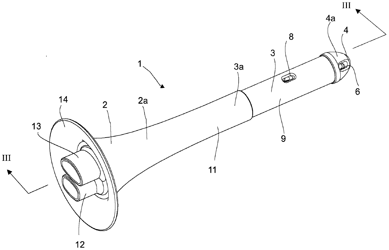 Catheter, coupling component for coupling catheter to tubes, apparatus including rectal catheter method of manufacturing catheter