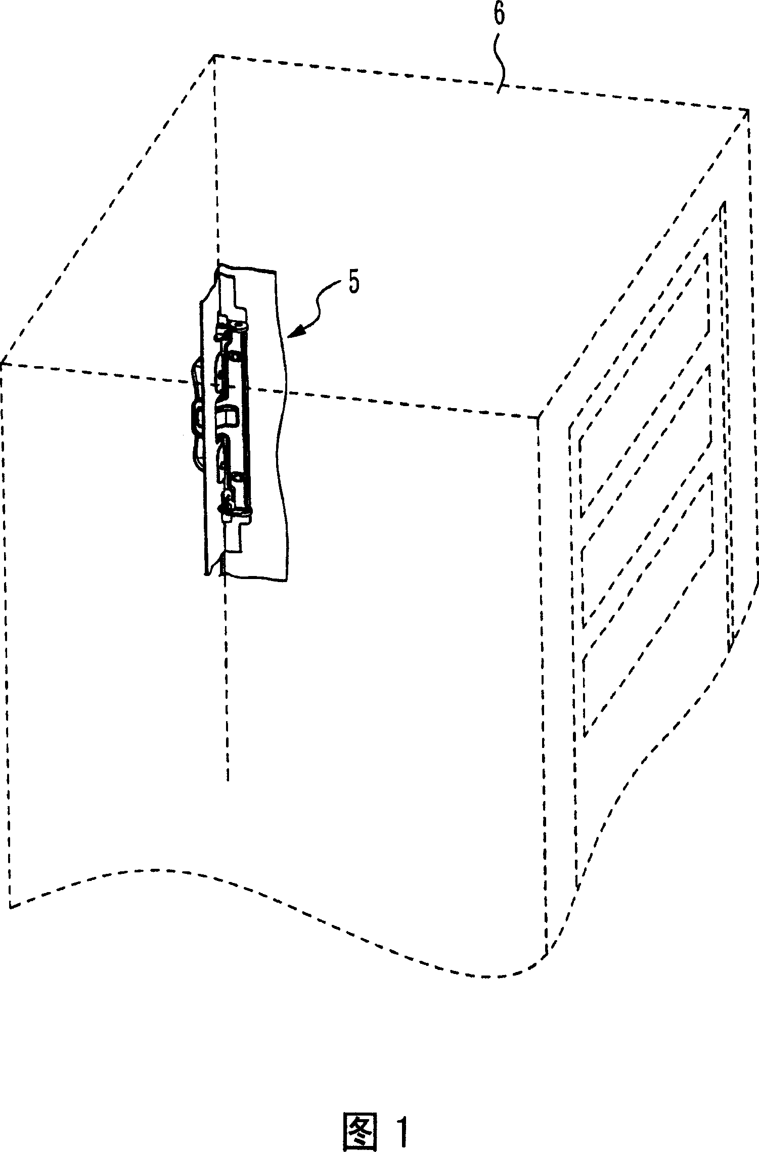 Electronic product with casing mounting-dismounting structure