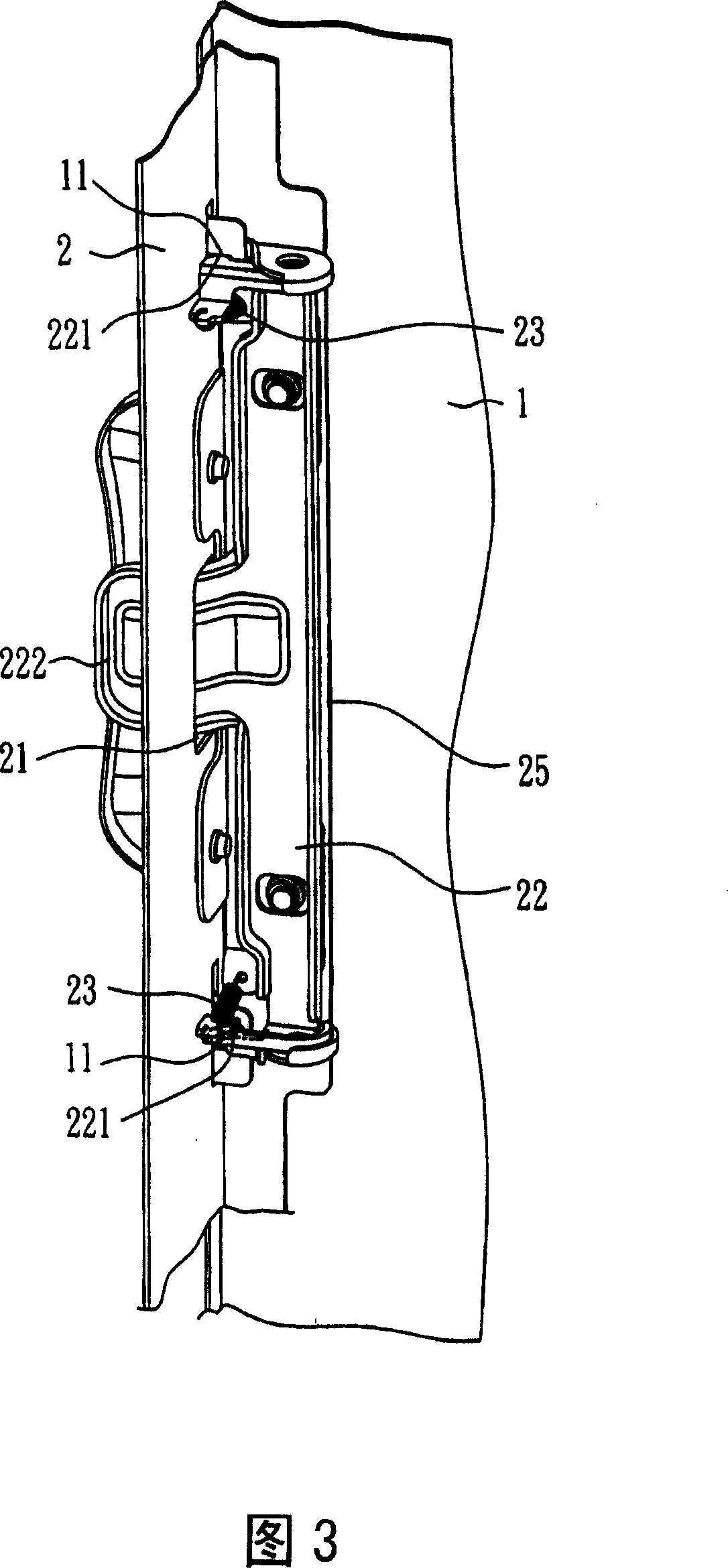 Electronic product with casing mounting-dismounting structure