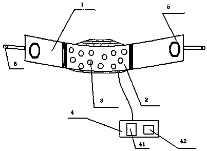 Kidney inflammation-diminishing and rehabilitation instrument