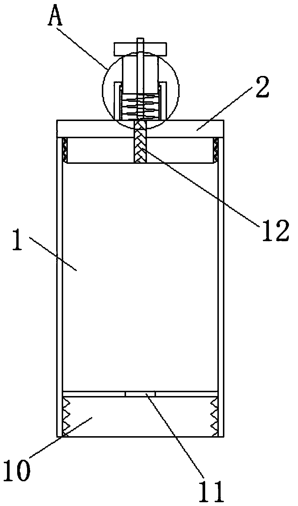 Blood drawing device for hematology analyzer