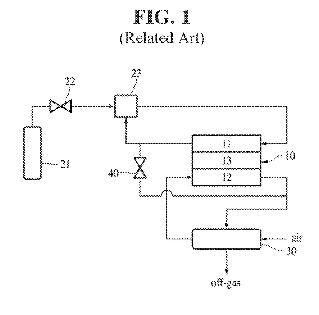 Fuel cell system and humidifier therefor