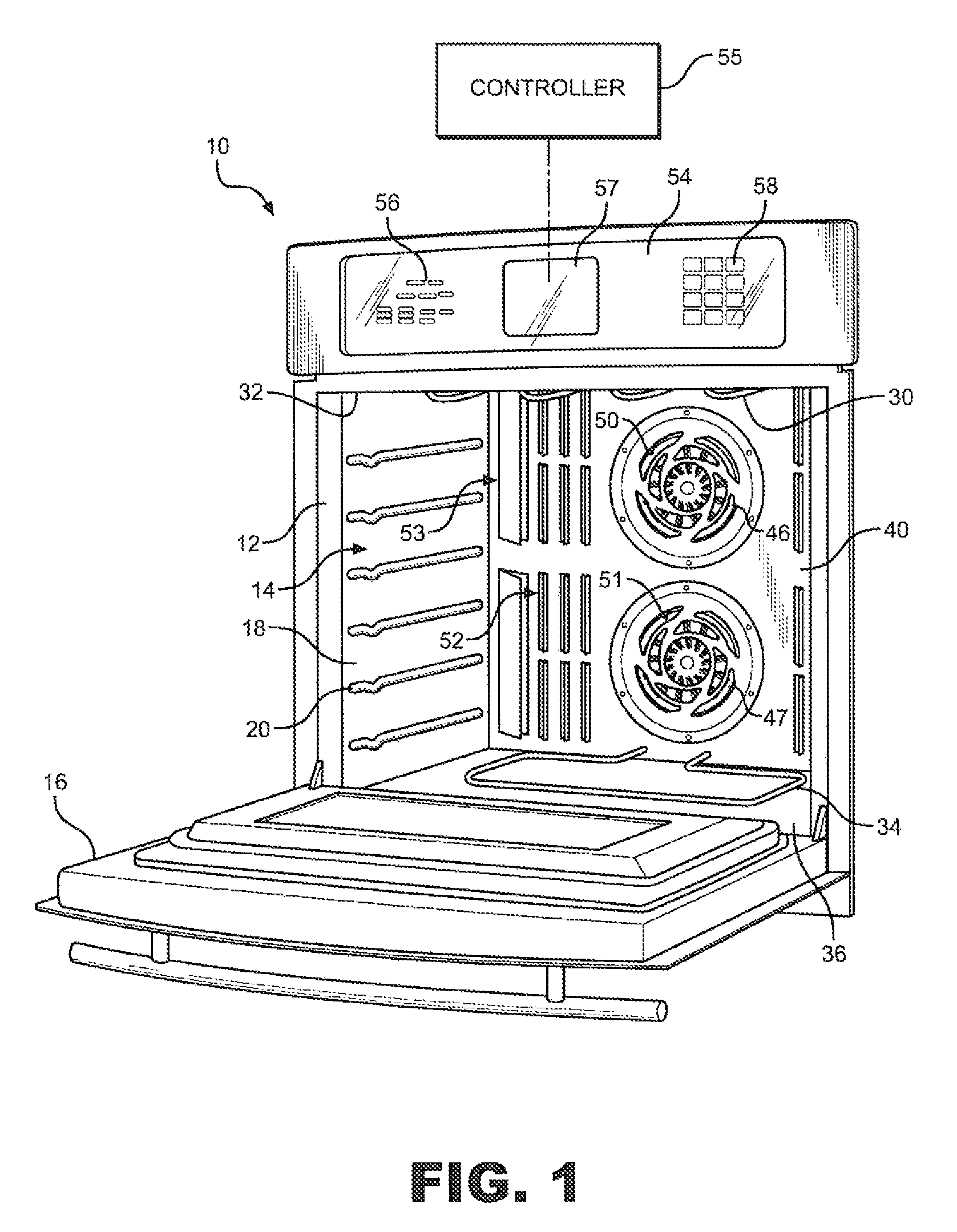 Priority controlled multi-fan convection oven