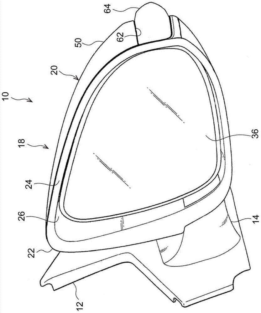 Vehicle outer mirror device