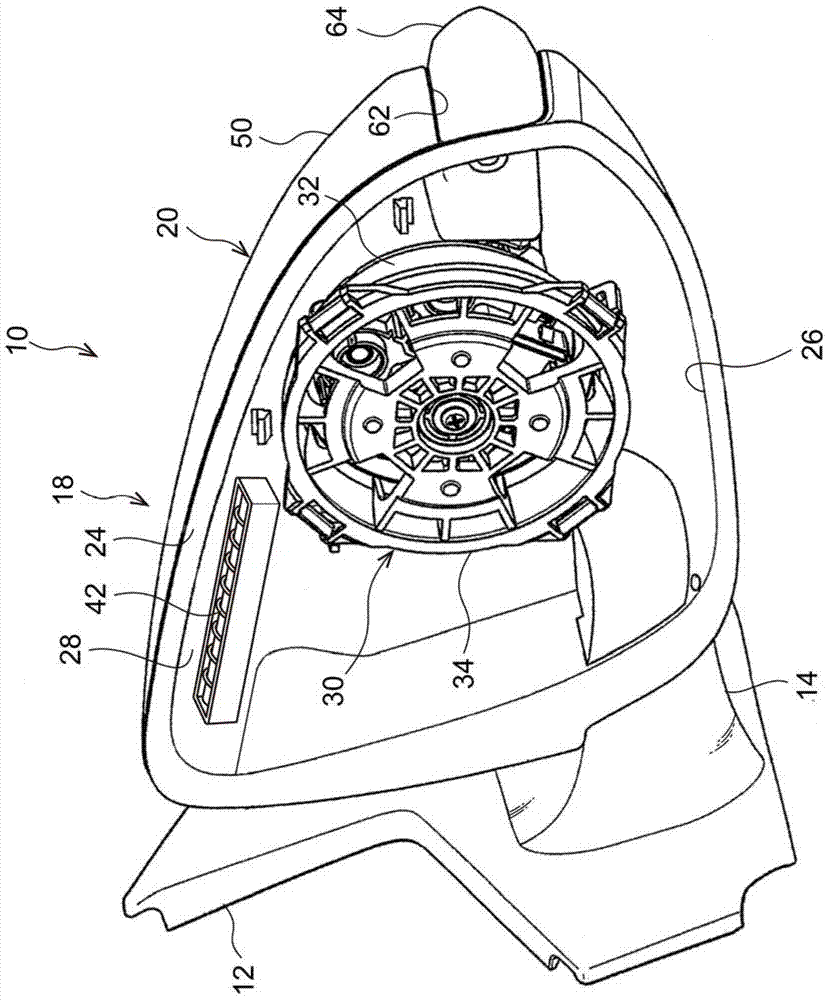 Vehicle outer mirror device