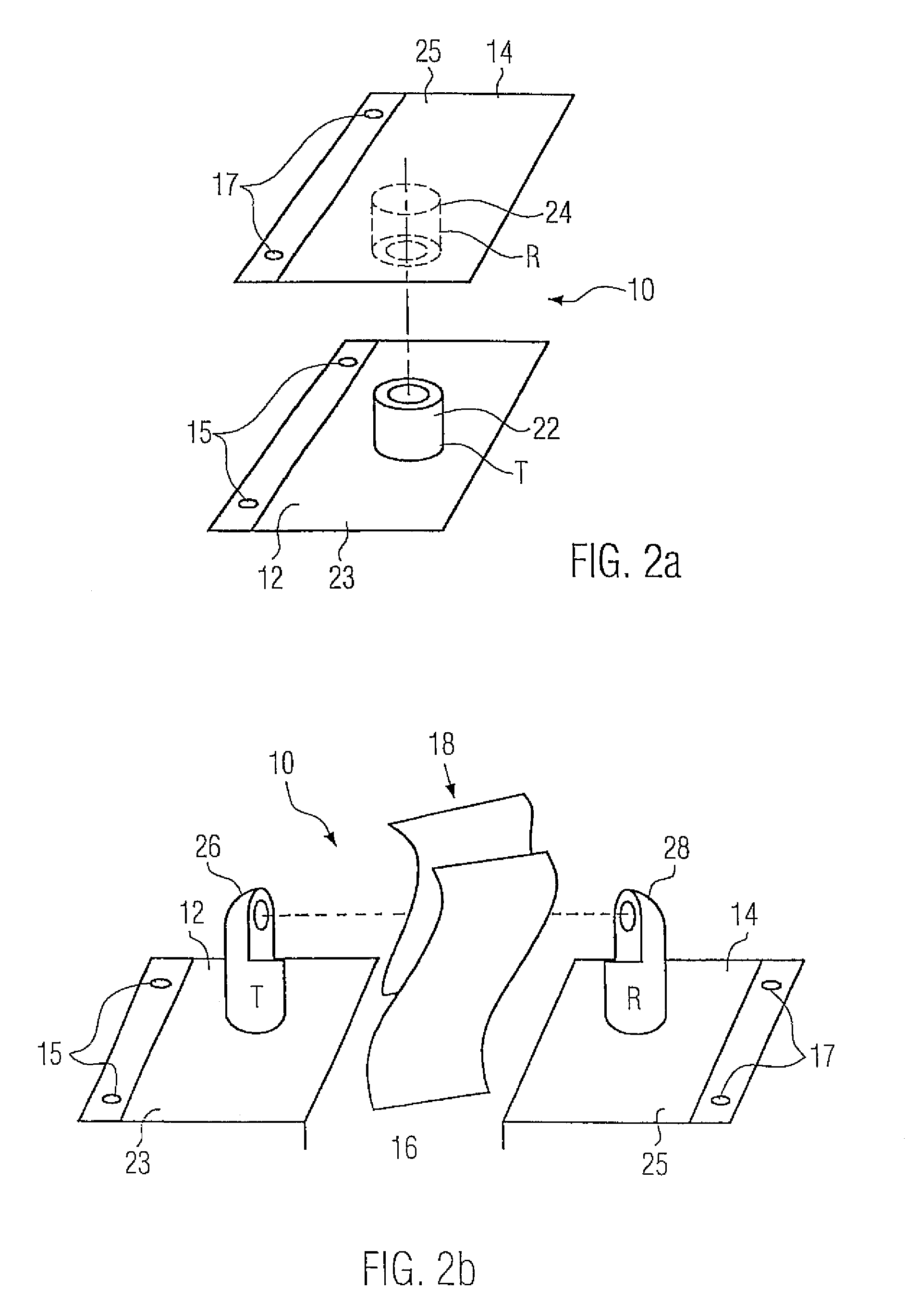 Method and device for the detection of recording media
