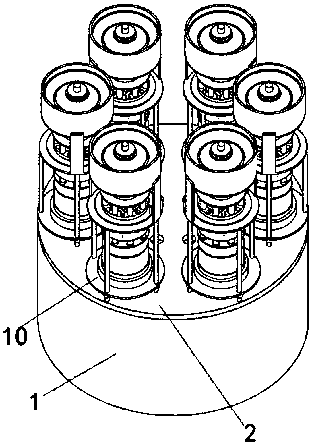 Traditional Chinese medicine liniment for relieving eye fatigue and preparation device and preparation method thereof