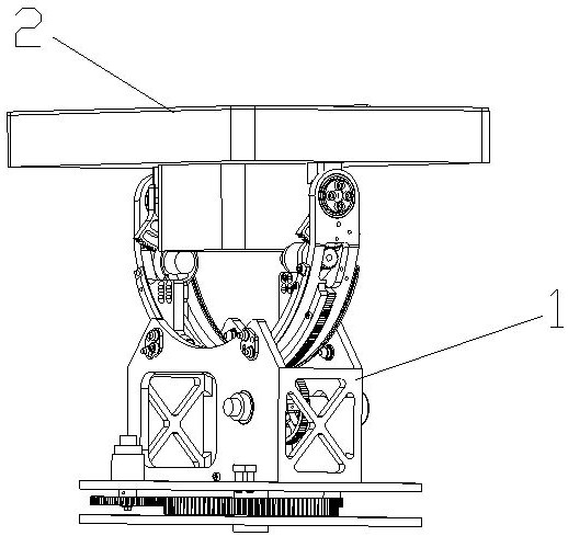 A kind of unmanned aerial vehicle dynamic take-off and landing device and take-off and landing method