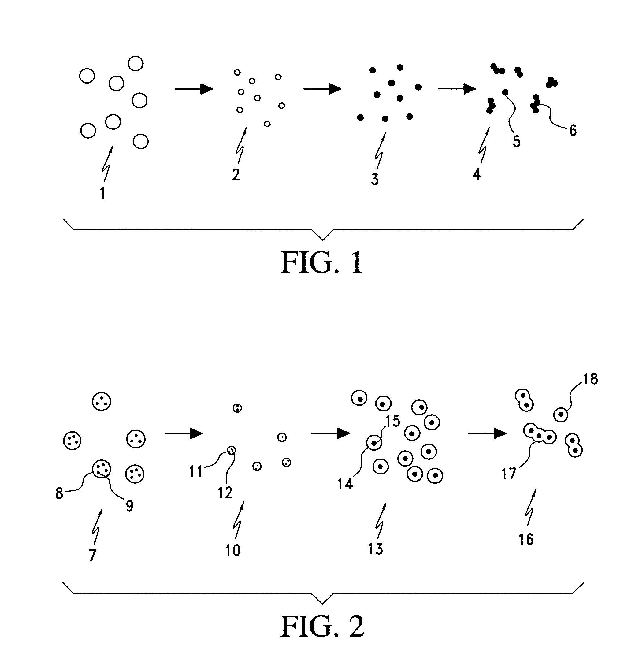 Processes for forming nanoparticles in a flame spray system