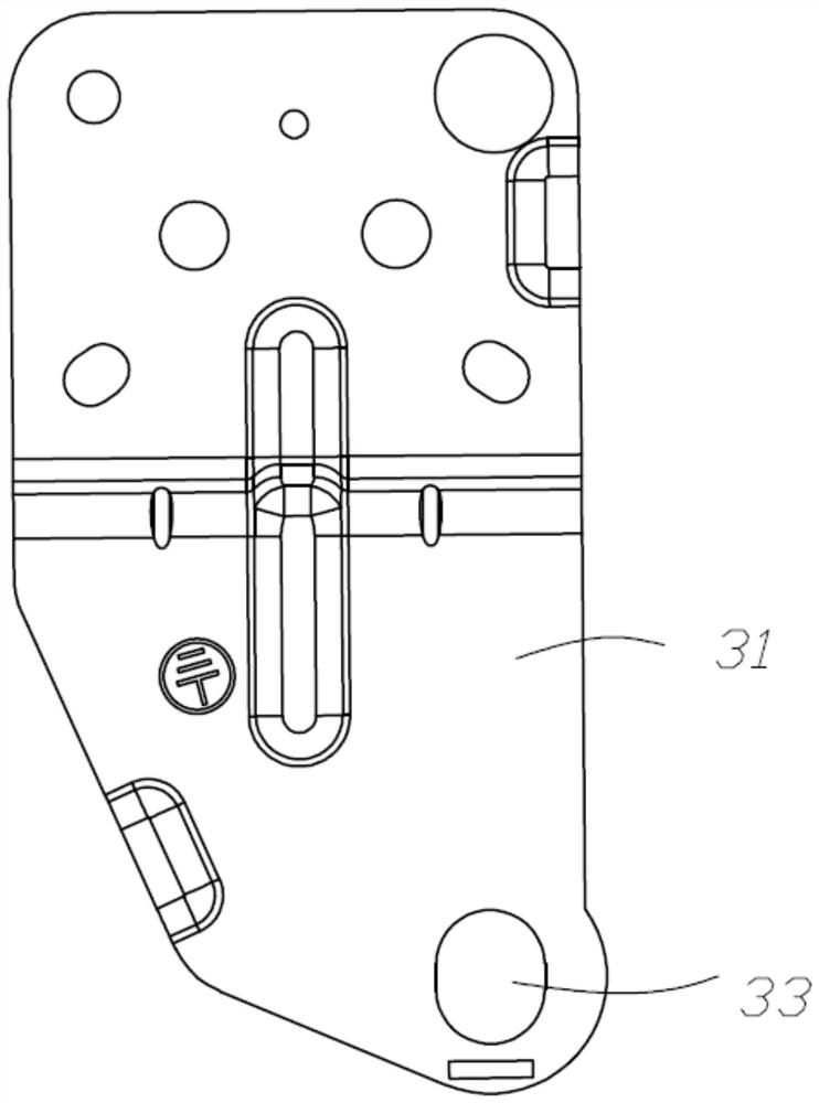 Hinge device and refrigerator with same
