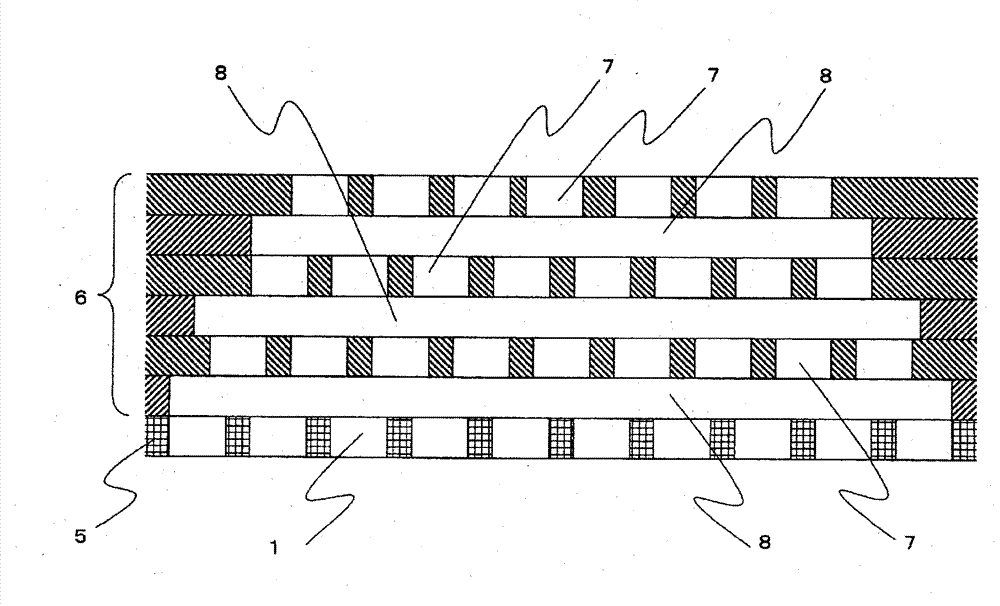 Composite spinneret and method for producing composite fiber