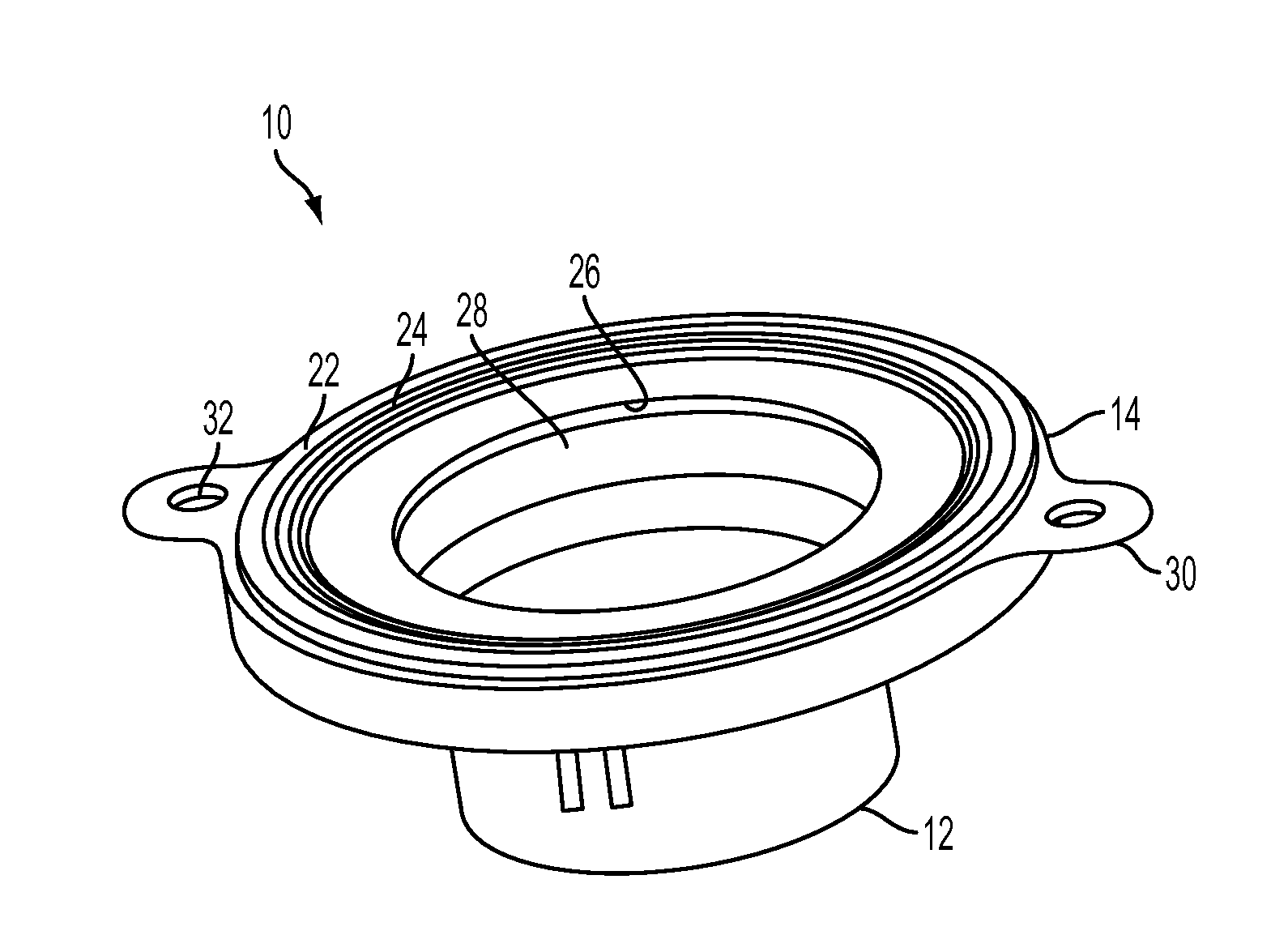 Universal height absorbing toilet seal