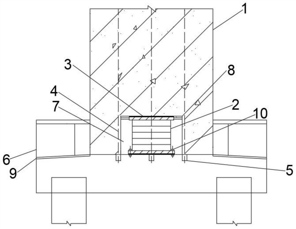 Self-resetting assembled pier column system with seismic mitigation and isolation functions