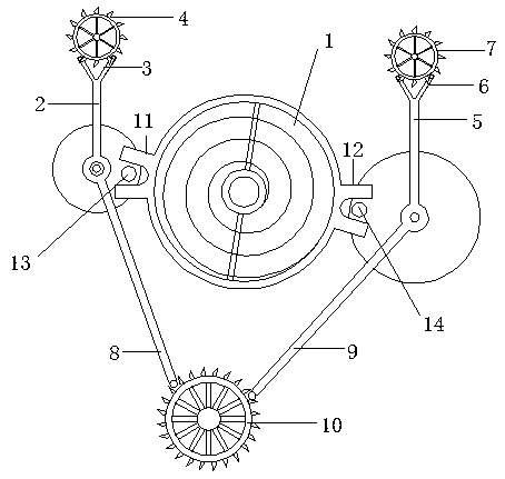 An escapement structure for a mechanical watch