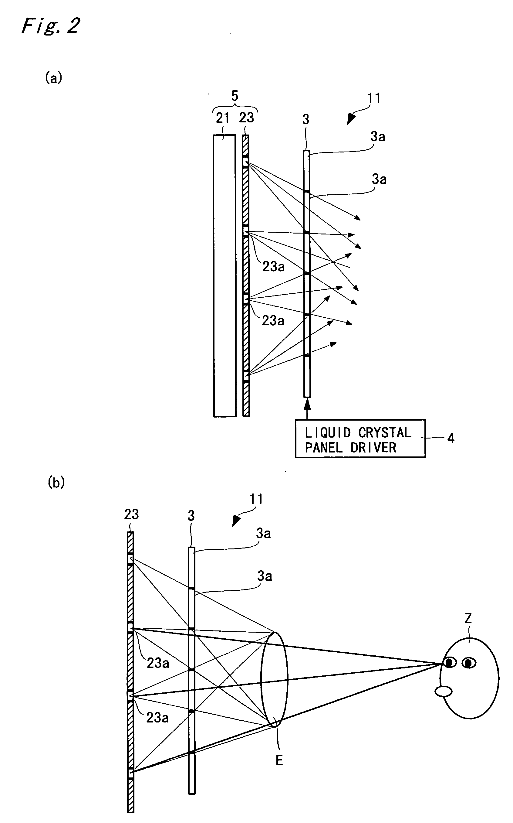 Three-dimensional video display and method for creating supply video supplied to three-demensional video display