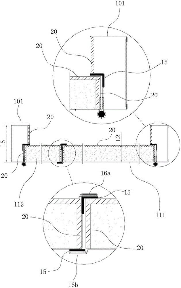 Novel steel heat-insulation and fire-proof auxiliary and main door and manufacturing method thereof