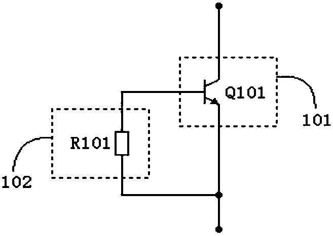 Transistor temperature sensing circuit and voltage regulator having over-temperature protection function
