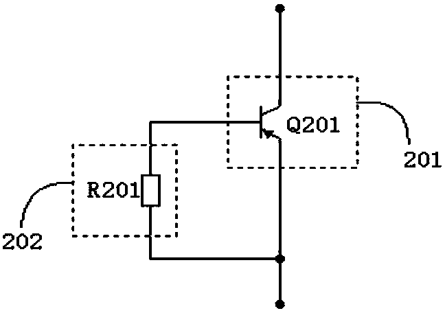 Transistor temperature sensing circuit and voltage regulator having over-temperature protection function