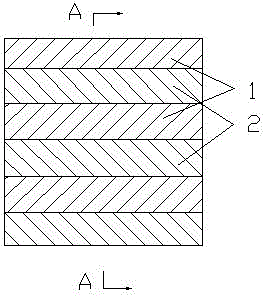 Hollowed-out flower striped sock diaphanous and breathable shell fabric provided with composite layer