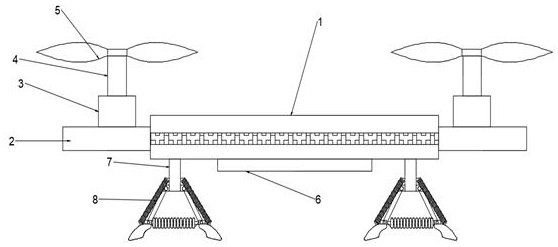 Power unmanned aerial vehicle inspection path planning device