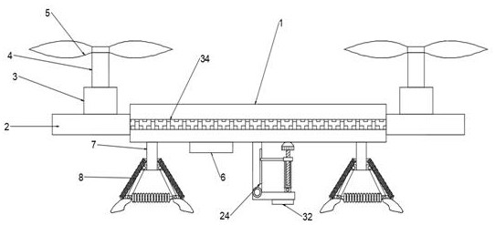 Power unmanned aerial vehicle inspection path planning device